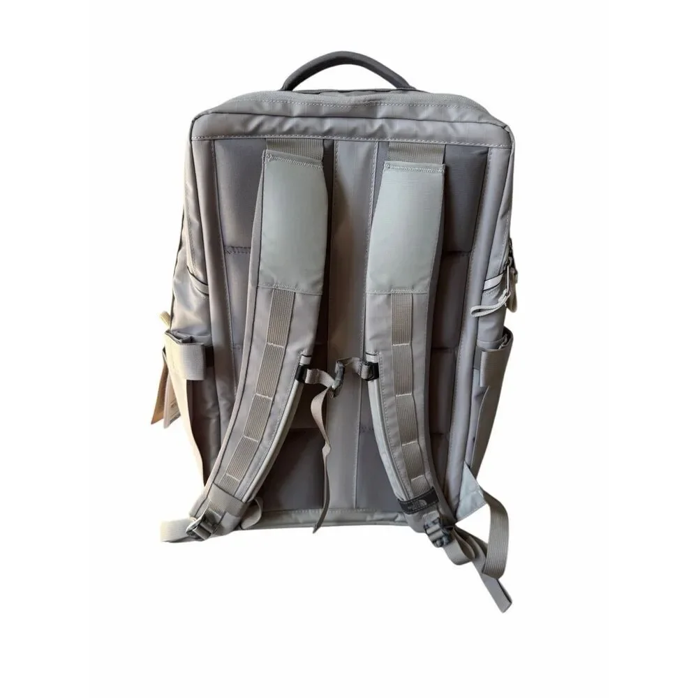 North Face Backpack Base Camp Voyager‎ NEW Daypack Cream Soapstone Stone Slab